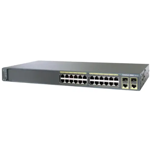 Cisco Catalyst WS-C2960 -24TC-L 24 Ports+4Ports Uplink Switch