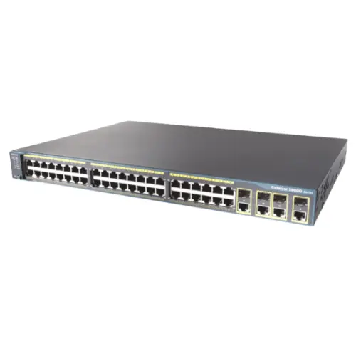 Cisco Catalyst WS-C2960G-48TC-L 48 Ports Gigabit Switch