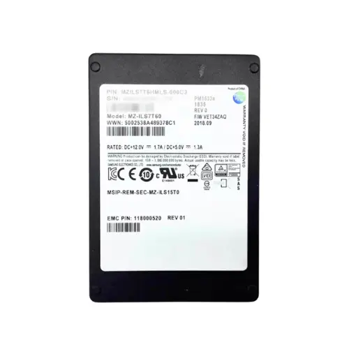 Samsung MZILS3T8HCJM-000C4 SSD Hard Drive